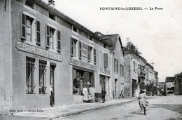 ( Haute Saone)  CPA Fontaine Les Luxeuil  La Poste (bonne Etat) - Other Municipalities