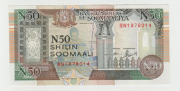 Somalia 50 New Shilin 1991 P-R2a UNC - Somalia
