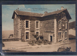 42. Rochetaillée. Hôtellerie Du Chateau. Vue Sur La Terrasse. Coin Haut Droit Abimé - Rochetaillee