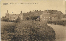 Saive   *  Vue Sur Le Chateau Des Comtes De Méan - Blegny