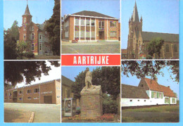 Aartrijke-Zedelgem-Groeten Uit-Multivues-6 Zichten-Sint-Andreaskerk-Jonhove-Hoeve-Kasteel Van Litterveld-Oorlogsmonument - Zedelgem