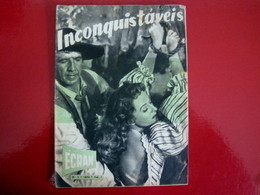 Unconquered - Gary Cooper, Paulette Goddard - PORTUGAL MAGAZINE - ECRAN - Revues & Journaux