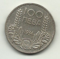 1934 - Bulgaria 100 Leva - Bulgarie