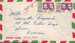 MEXIQUE / LETTRE POUR LA FRANCE 1958 - Mexico