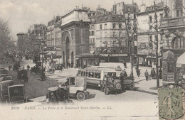 Paris  -  La Porte Et Le Boulevard Saint Martin  - - Other