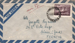 ARGENTINE / VIA AERA / LETTRE POUR LA FRANCE / 1957 - Autres & Non Classés