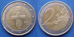 CYPRUS - 2 Euro 2009 KM# 85 Bi-metallic - Edelweiss Coins - Chypre