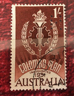 AUSTRALIE AUSTRALIA 1 TIMBRE-Perforé H Perforés,Perfin Perfins, Perforatis, Perforado, Perforated, Perforata, Durchlöche - Perforiert/Gezähnt