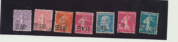 222/223/224/225/228 - Used Stamps