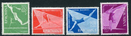 ROMANIA 1957 Women's Gymnastics Championship MNH / **  Michel 1639-42 - Ongebruikt