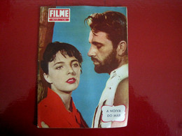 Sea Wife 1957 - Joan Collins, Richard Burton, Basil Sydney - PORTUGAL MAGAZINE - FILME Nº 13 - Revues & Journaux