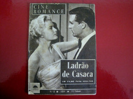 To Catch A Thief 1955 - Cary Grant, Grace Kelly, Jessie Royce Landis - PORTUGAL MAGAZINE - CINE ROMANCE Nº 4 - Zeitungen & Zeitschriften