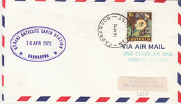 N°976 N -lettre (cover) OTC Satellite Earth Station -Carnarvon Australie- - Oceania