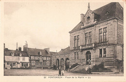 50 Pontorson Place De La Mairie Cpa - Pontorson