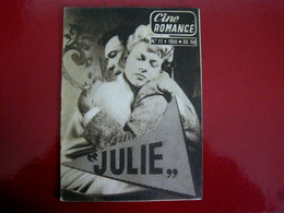 Julie 1956 - Doris Day, Louis Jourdan, Barry Sullivan - PORTUGAL MAGAZINE - CINE ROMANCE Nº 17 - Revues & Journaux
