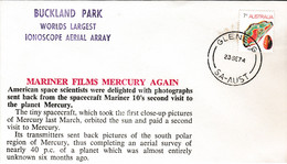 N°982 N -lettre (cover) Buckland Park -worlds Largest Ionoscope Azrial Array- - Oceania