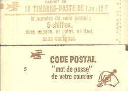 CARNET 1974-C 2 Sabine De Gandon "CODE POSTAL" Conf. 3,4,5,6 7 Au Choix Fermé. Parfait état Bas Prix. - Modern : 1959-...