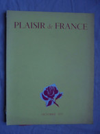 Ancien - Revue "Plaisir De France" Octobre 1955 - Huis & Decoratie