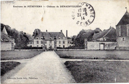 Château De Denainvilliers Pithiviers, Voir Cachets Au Verso - Pithiviers