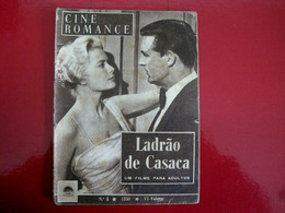 To Catch A Thief 1955 - Cary Grant, Grace Kelly, Jessie Royce Landis - PORTUGAL MAGAZINE - CINE ROMANCE Nº 4 - Zeitungen & Zeitschriften