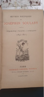 Sonnets 1e Partie (1847-1871) JOSEPHIN SOULARY Alphonse Lemerre 1880 - Auteurs Français