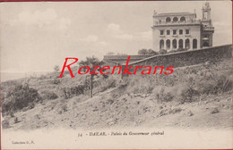 Afrique Occidentale Francaise Sénégal Dakar AOF Palais De Gouverneur CPA RARE (En Très Bon état) - Sénégal