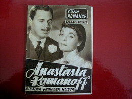 Anastasia - Die Letzte Zarentoch 1956 - Lilli Palmer, Ivan Desny, Susanne Von  - PORTUGAL MAGAZINE - CINE ROMANCE Nº 4 - Revistas & Periódicos