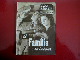 Mrs. Miniver 1942 - Greer Garson, Walter Pidgeon, Teresa Wright - CINE ROMANCE Nº 8 - Revistas & Periódicos