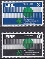 Ireland, 1965, ITU Centenary, Set, MNH - Unused Stamps