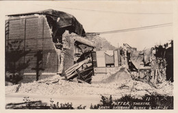 Santa Barbara California Earthquake Damage 1925, Potter Theatre, C1920s Vintage Real Photo Postcard - Santa Barbara