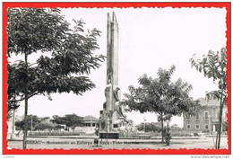 Guine Portuguesa Guinea Bissau 9 X 13,8cms - Monumento Esforço Da Raça - Race Monument - RPPC - Guinea Bissau