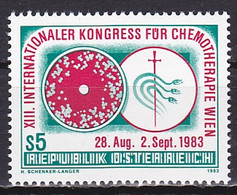 Austria, 1983, International Chemotherapy Cong, 5s, MNH - 1981-90 Ongebruikt