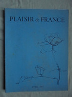 Ancien - Revue "Plaisir De France" Avril 1957 - Casa & Decoración