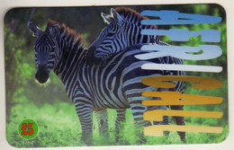 Phonecard - Zebra,Africa - Caballos