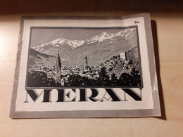 Old Brochure, Guide, Little Book, Merano, Meran - Italy, Danish, Denmark - Lingue Scandinave