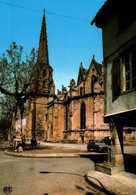 4916 Carte Postale MIREPOIX  Les Couverts Et La Cathédrale   ( Voiture Ancienne Renault 4L  R4 ) 09 Ariège - Mirepoix