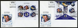 Sierra Leone 2020, Space, B. Aldrin, 6val In BF +BF In 2FDC - Afrika