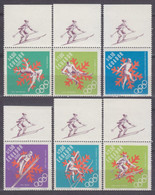 1966	Ecuador	1274-1279+Tab	1968 Olympic Games In Grenoble	10,00 € - Winter 1968: Grenoble