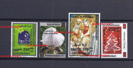 2020 NEW ISSUE STATE OF PALESTINE OVERPRINTED SURCHARGED CHRISTMAS WILDLIFE BETHLEHEM - Palestina