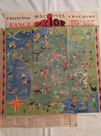 Album Collecteur Images Biscottes Prior De Marseille 1956 La France Complet Des 80 Images - Albumes & Catálogos