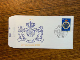 FDC 1569 Touring Club Royal De Belgique - Ohne Zuordnung