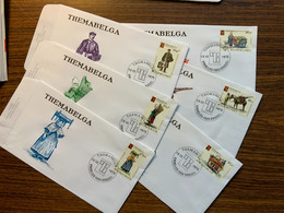 FDC 1789/94 Themabelga 1975 - Non Classificati