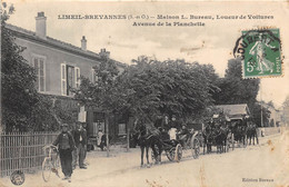 94-LIMEIL-BREVANNES-MAISON L. BUREAU , LOUEUR DE VOITURE AVENUE DE LA PLANCHETTE - Limeil Brevannes