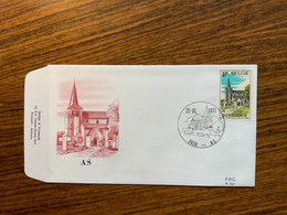 FDC 1871 Kerk Eglise As - Unclassified