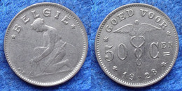 BELGIUM - 50 Centimes 1928 Flemish KM#88 Albert I (1909-1934) - Edelweiss Coins - Non Classificati