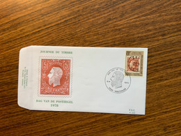 FDC 1890 Dag Van De Postzegel Journée Du Timbre - Ohne Zuordnung