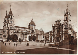 507*-Acireale-Catania-Sicilia-Piazza Duomo-v.1937 X Catania - Acireale