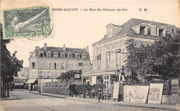 94-MAISON-ALFORT- LA RUE DU CHEMIN DE FER - Maisons Alfort