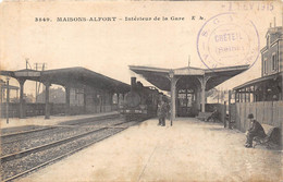 94-MAISON-ALFORT- INTERIEUR DE LA GARE - Maisons Alfort