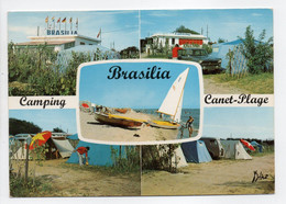 - CPM CANET-PLAGE (66) - CAMPING BRASILIA 1968 - Edition Paul Goudin 339 L - - Canet Plage